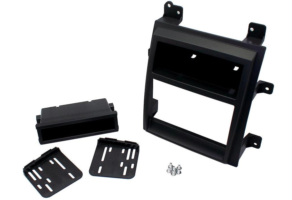 Cadillac Escalade 2007-2013 Stereo Double DIN Fascia Panel Adaptor Black CT23CA04