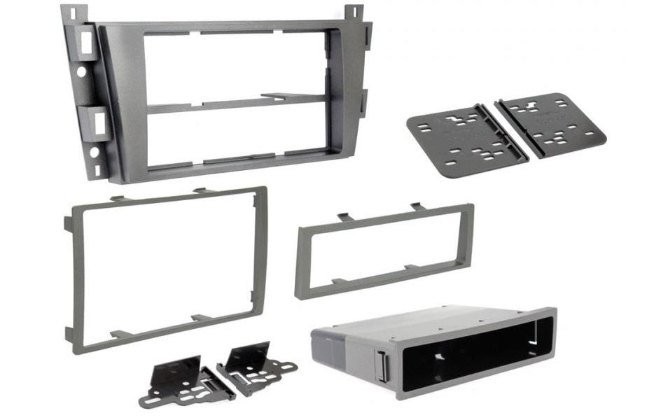 Cadillac DTS, SRX Double DIN Fascia Panel Adaptor Charcoal CT23CA05