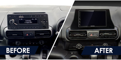 Citroen Berlingo 2019 Onwards Car Stereo Double Din Fascia Adaptor CT23CT13