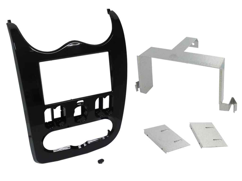 Dacia Duster, Logan, Sandero 2010-2012 Double Din Facia Single Din Facia Plate CT23DC01