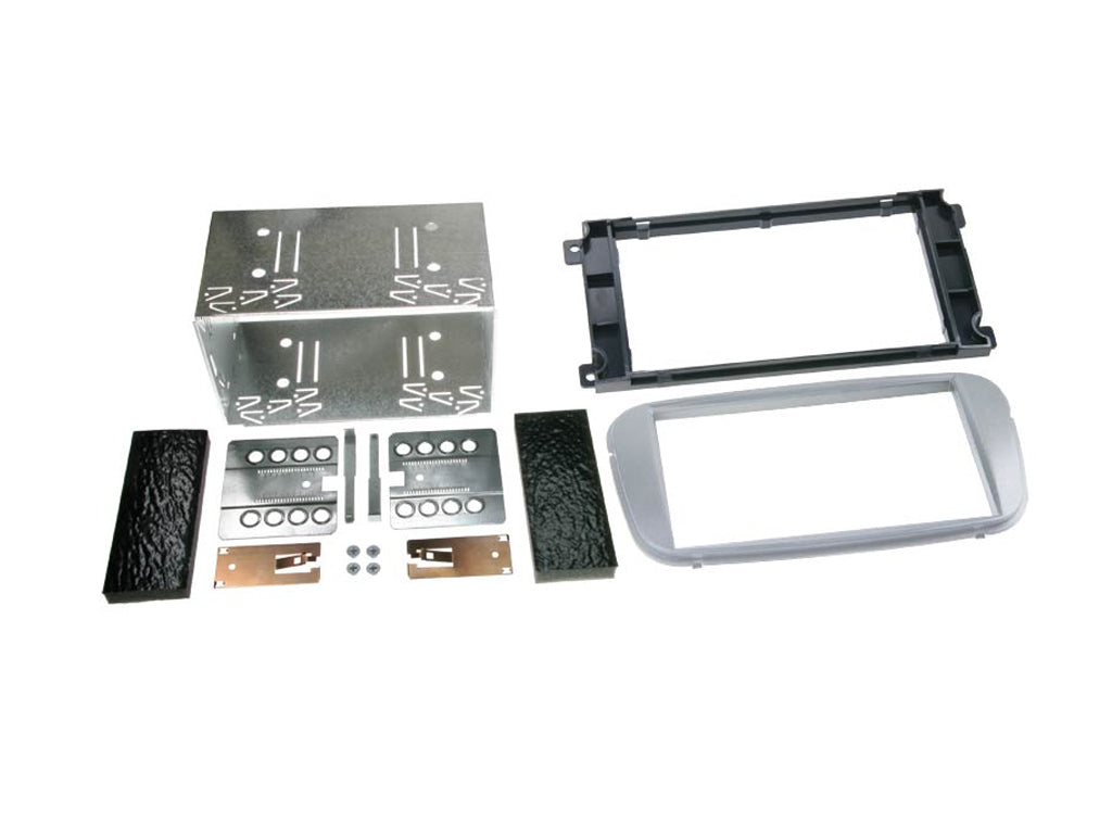 Ford Mondeo, Focus, C-Max Double Din Car Stereo Silver Fascia Adaptor CT23FD09