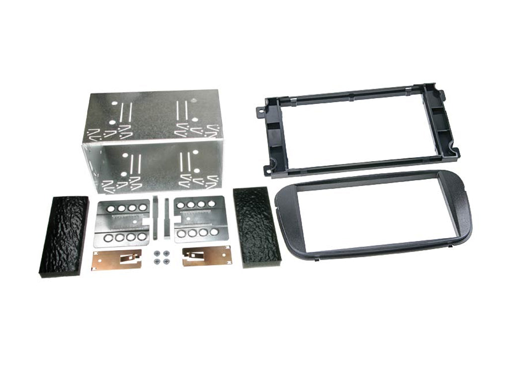 Ford C/S-Max, Fiesta, Focus, Galaxy, Kuga, Mondeo, Transit/Connect Double Din Black Fascia Adaptor 50-876 CT23FD10