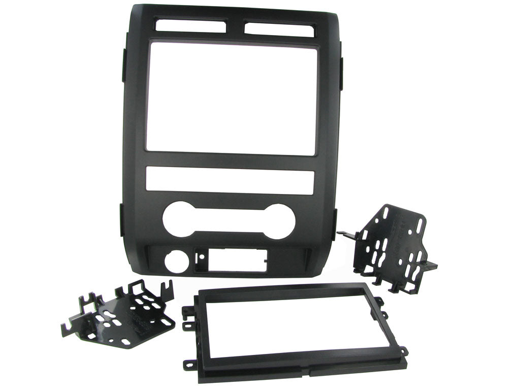 Ford F-150 2009-2010 Double Din Car Stereo Black Fascia Adaptor CT23FD13