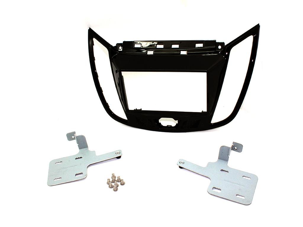Ford C-Max, Kuga Double Din Car Stereo Piano Black Fascia Adaptor CT23FD29