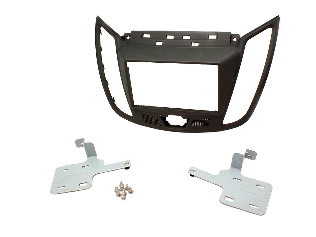 Ford C-Max 2010-2019 Double Din Car Stereo Dark Grey Fascia Adaptor CT23FD30