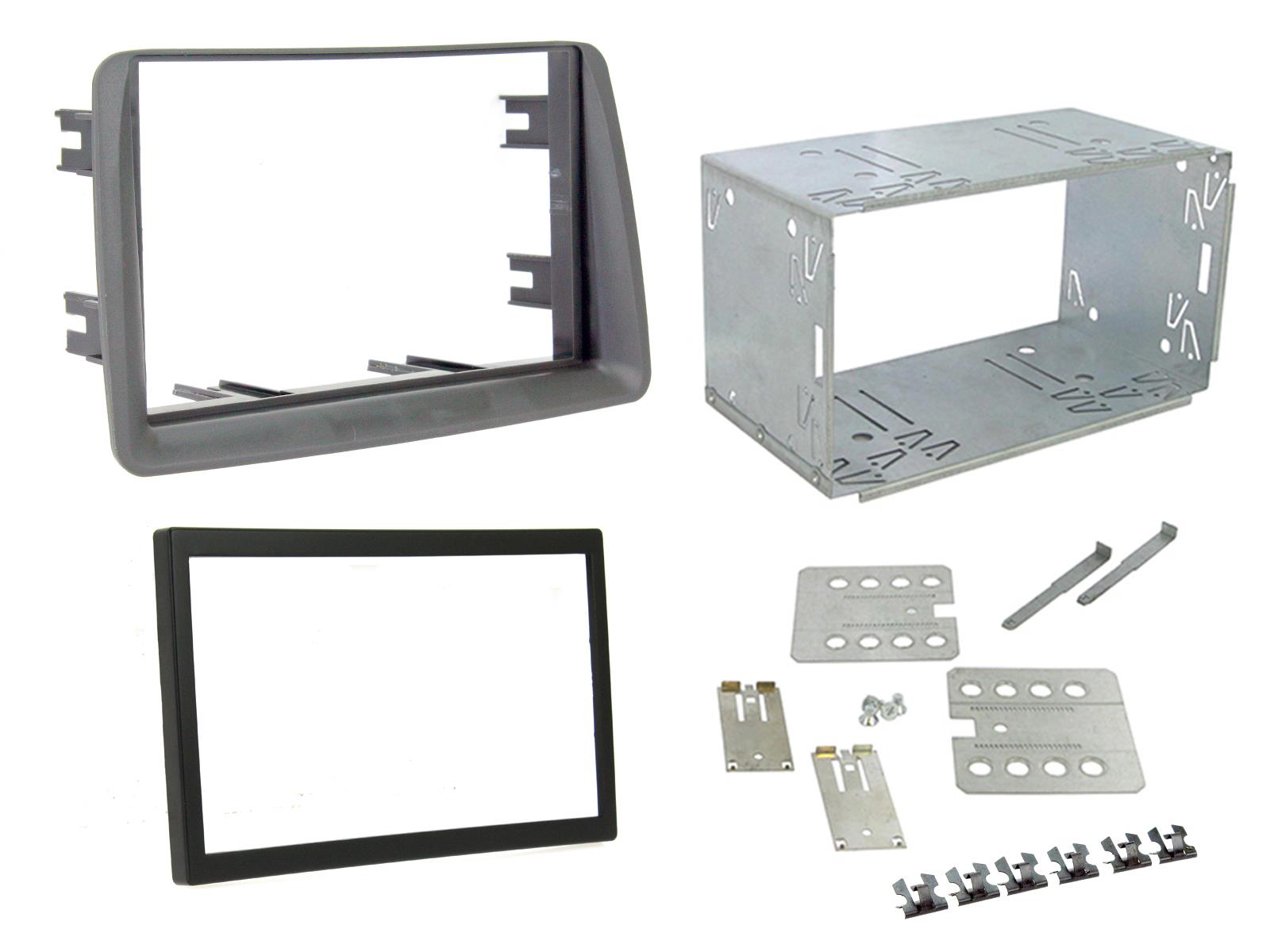 Fait Panda 2003-2012 Double Din Facia CT23FT03