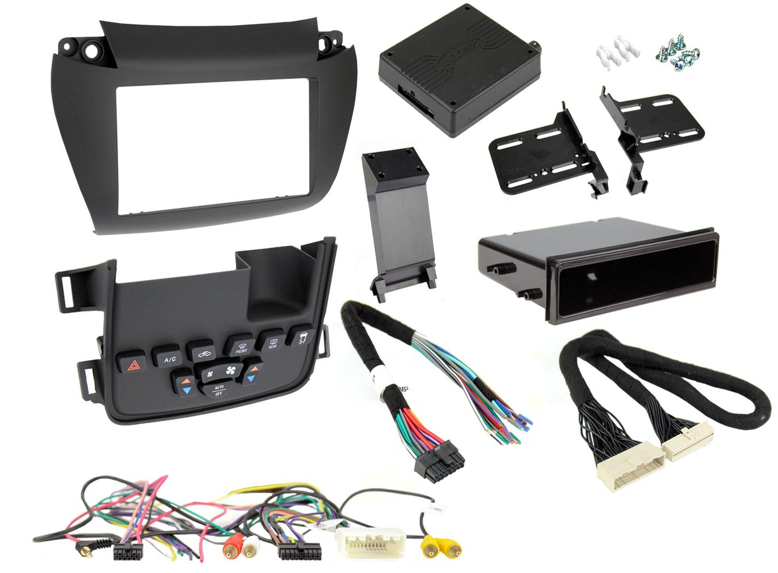 Dodge Jorney UConnect 5  2011-2014 Double Din Stereo Fascia Panel Adaptor CT23FT26