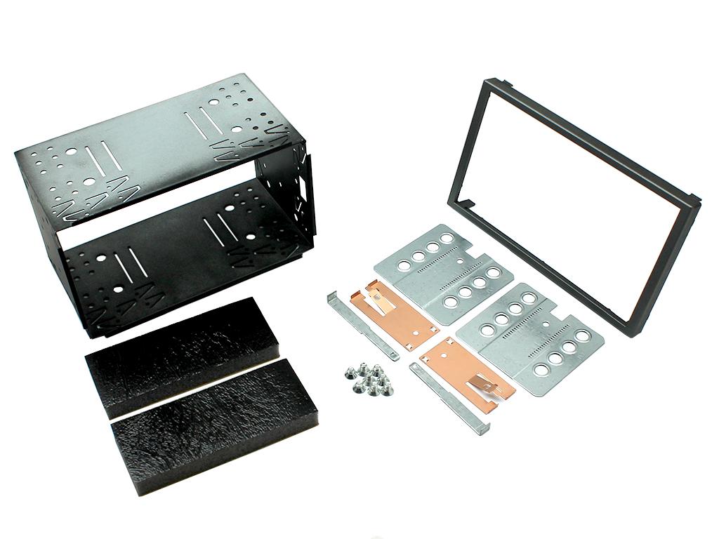Honda Civic 2006 - 2011 Black Double Din Fascia Fitting Panel CT23HD01