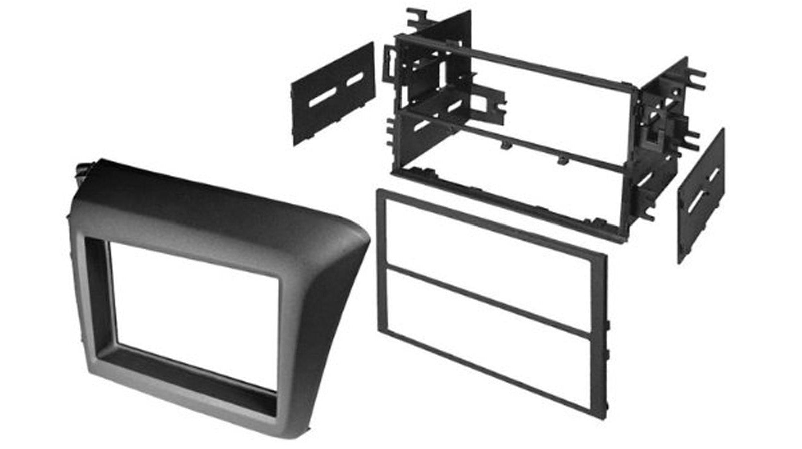 Honda Civic 2012 Onwards Double DIN Fascia Adaptor Kit Black CT23HD45