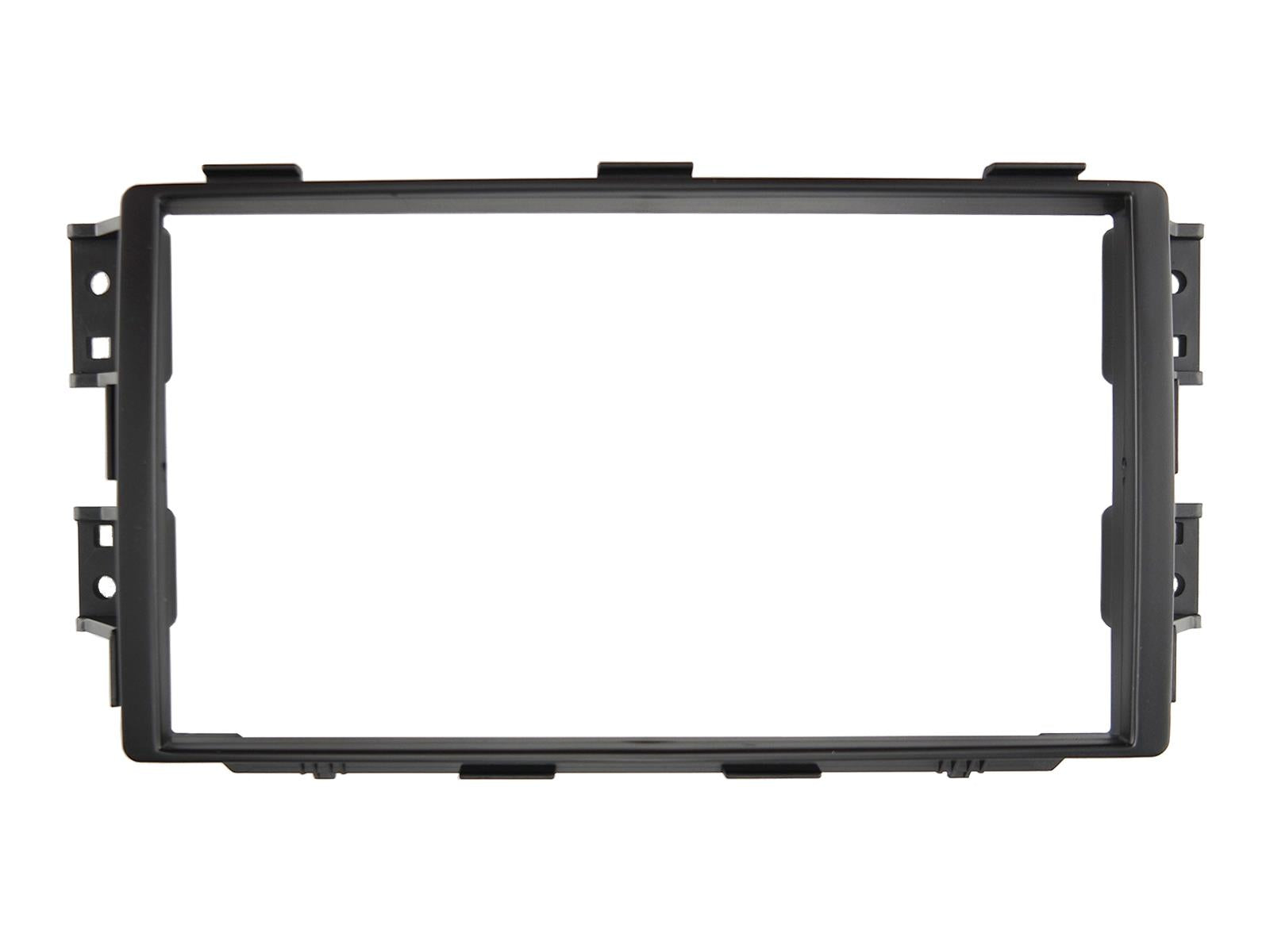 Hyundai H1, Porter 2018 onwards Double DIN fascia kit with brackets. (Black) CT23HY64