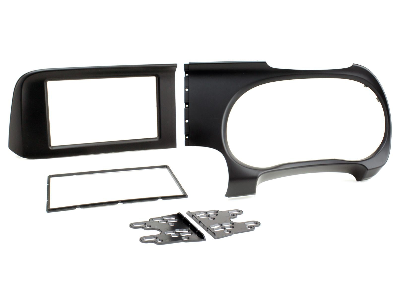 Hyundai i10 3rd Gen AC3/AI3 RHD 2019 onwards Double DIN fascia kit with brackets. (Black) CT23HY64