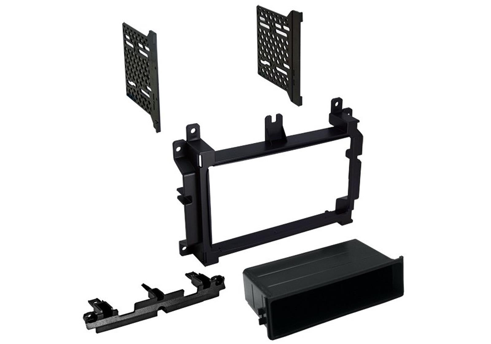 Dodge Durango 2014-2017 Single/Double Din Car Stereo Fascia Adaptor CT23JP09