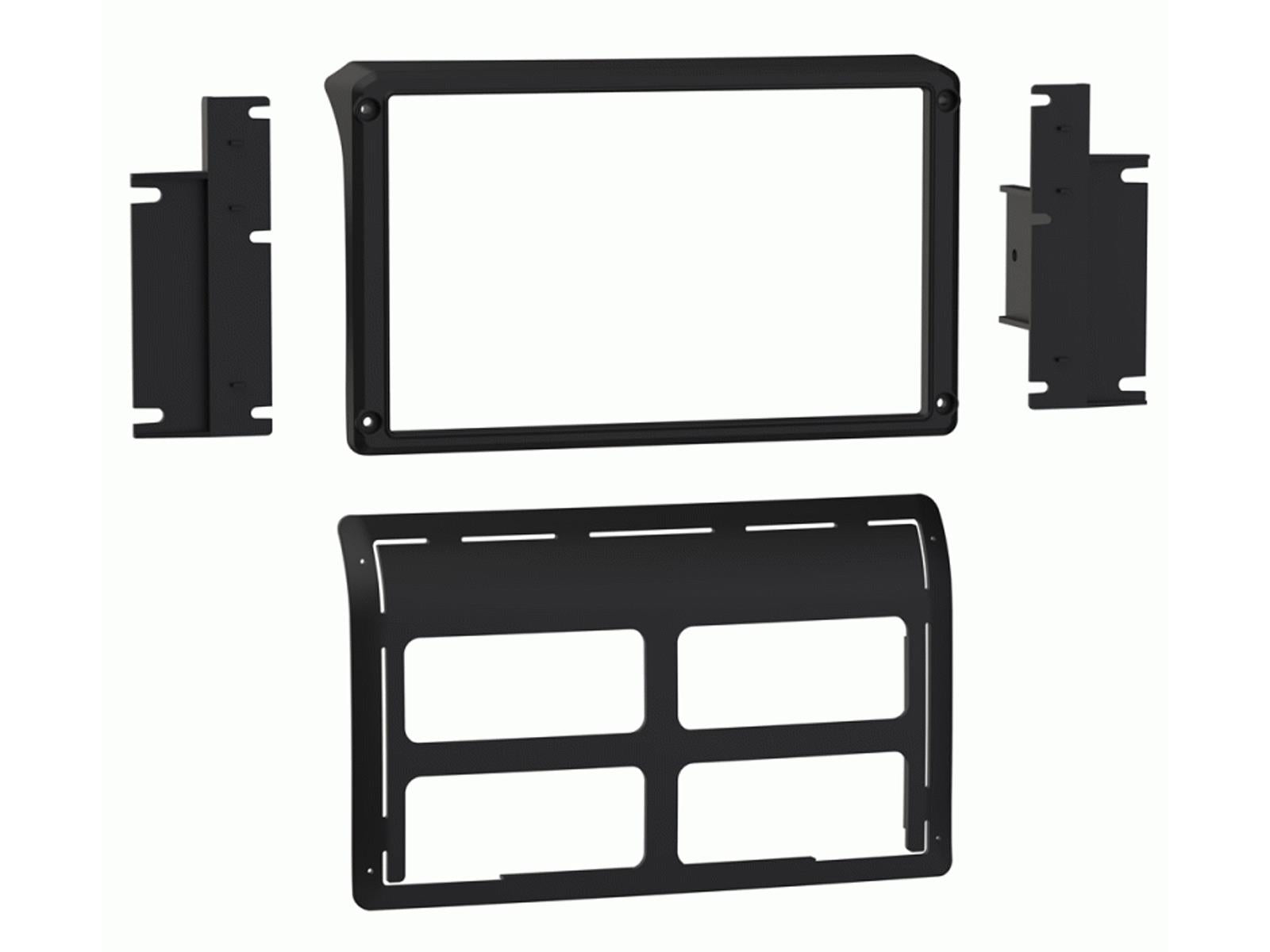 Jeep Wrangler and Wrangler JK  2011 onwards Double Din Fascia Adaptor CT23JP10