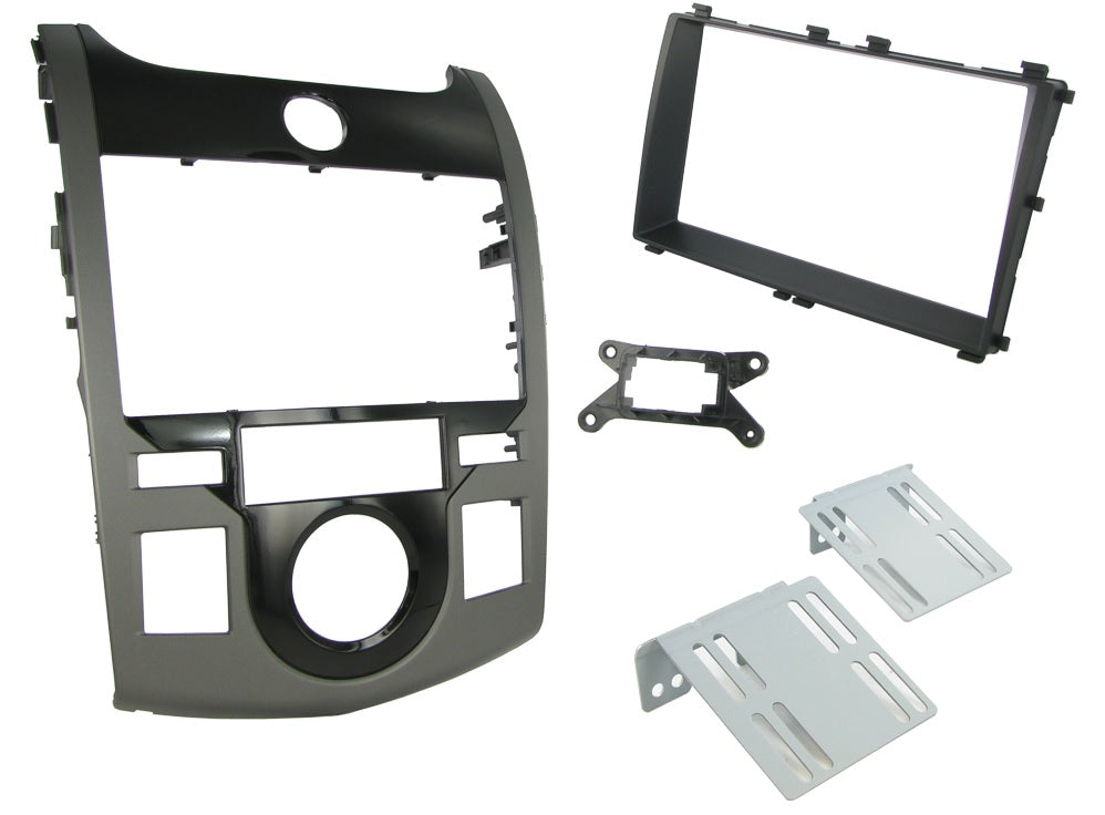 Kia Forte 2009 - 2015 Double Din Car Stereo Fascia Panel Adaptor CT23KI37