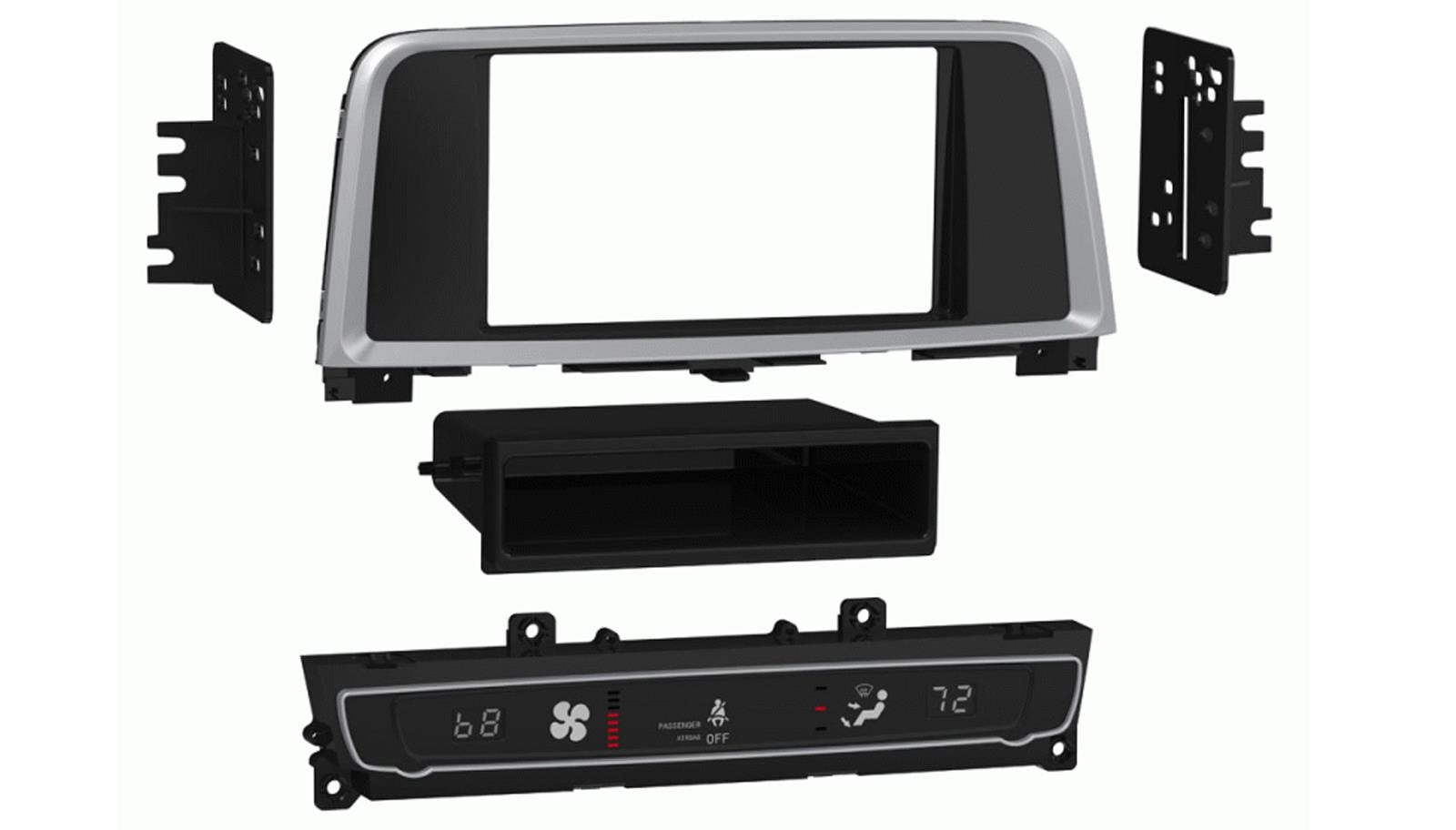 Kia Optima 2017-2020 Double Din Car Stereo Fascia Panel Adaptor CT23KI61