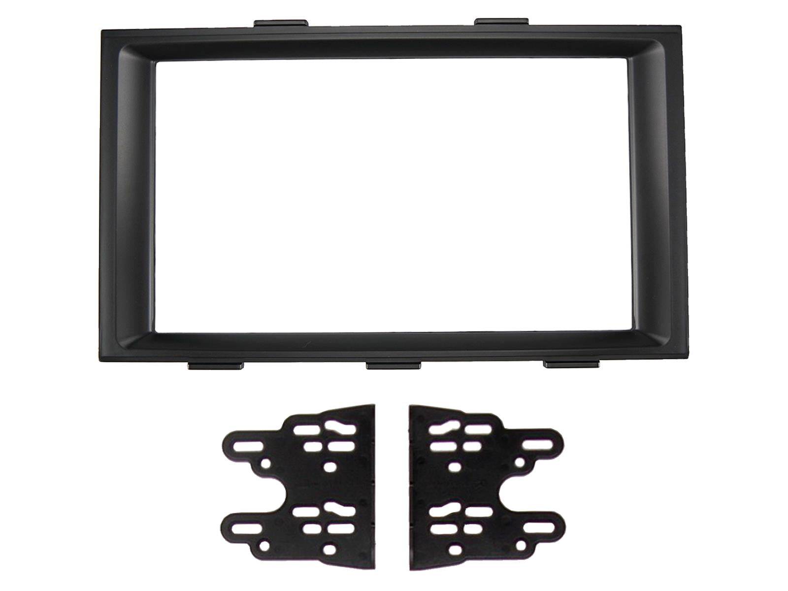 Kia Sportage 2019 Onwards Black Double Din Car Stereo Fascia Panel Adaptor CT23KI67
