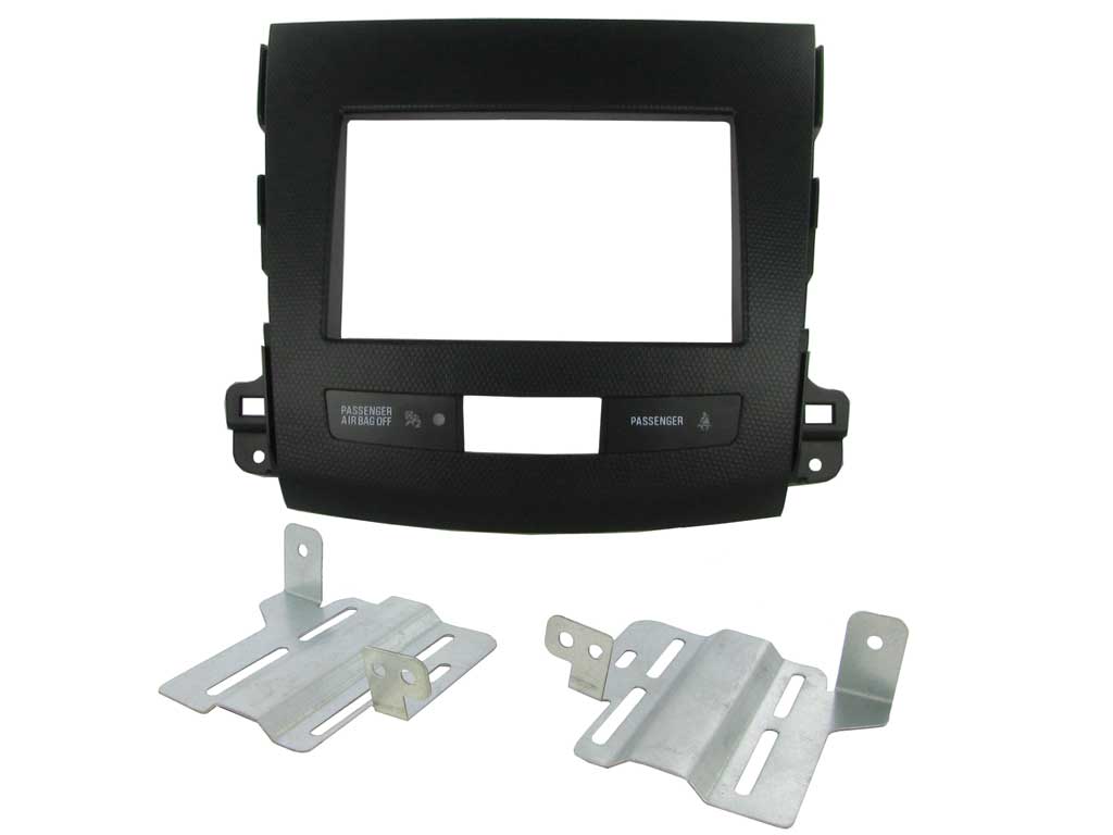 Mitsubishi Outlander 2007-2013 Double Din Fascia Fitting Kit CT23MT01