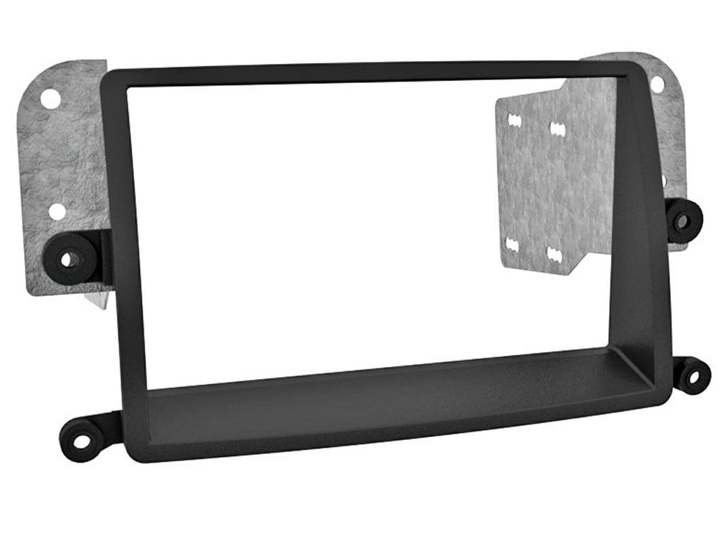Mitsubishi L200, Triton 2006-2015 Black Double Din Fascia Fitting Kit CT23MT09