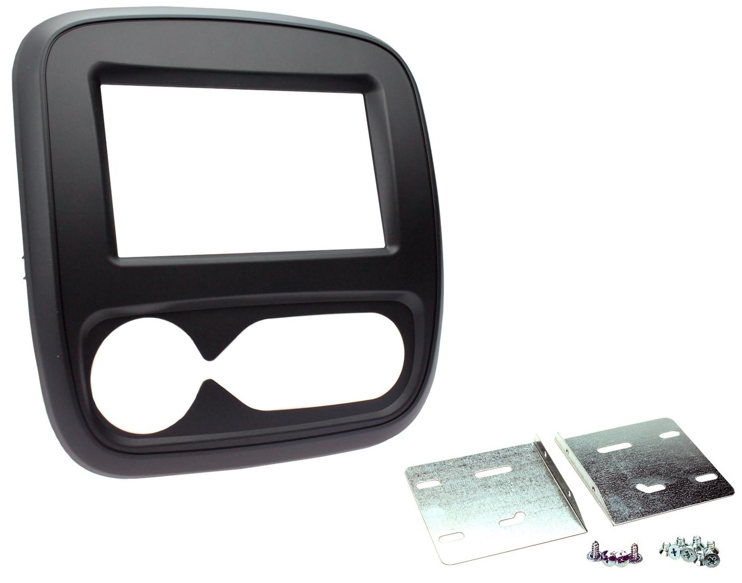Nissan NV300 2017 Onwards Matt Black Double Din Stereo Fascia Panel CT23NS39