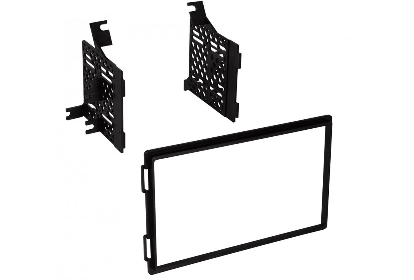 Nissan Frontier, Pathfinder, Titan, Xterra Black Double Din Stereo Fascia Panel CT23NS41