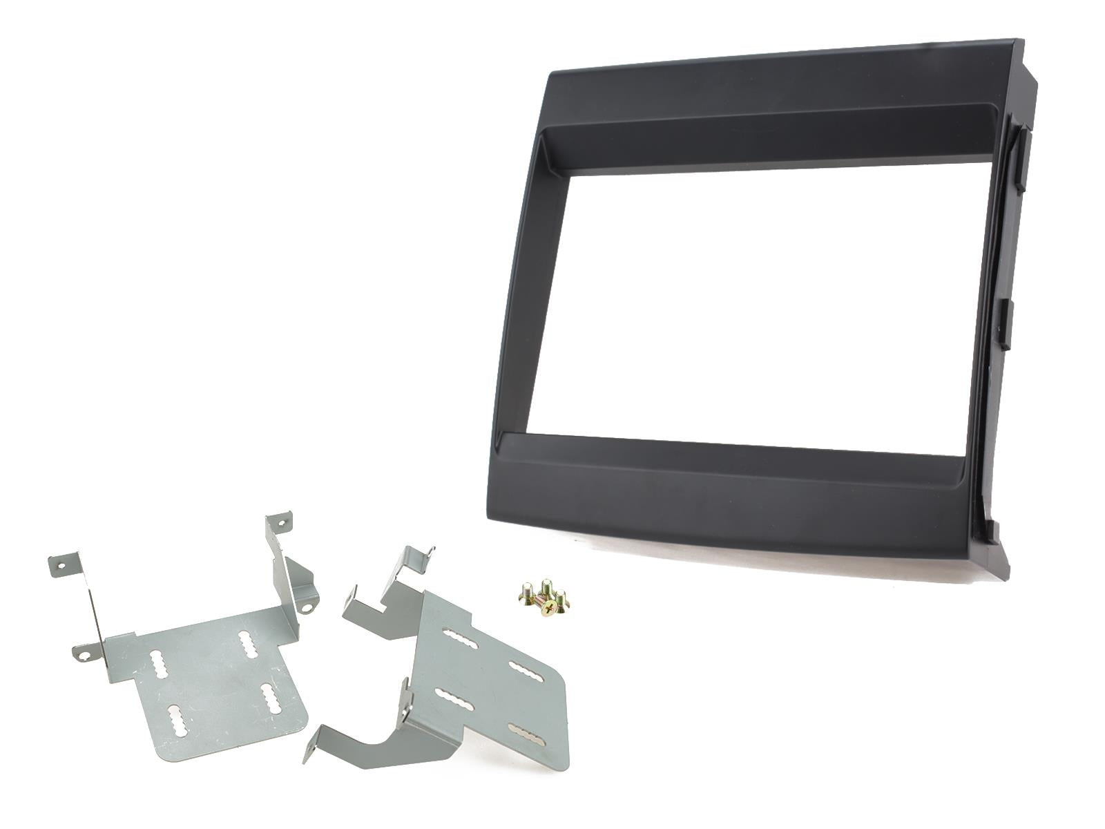 Porsche Cayenne 2011-2016 Double Din Car Stereo Matt Black Fascia Adaptor CT23PO09