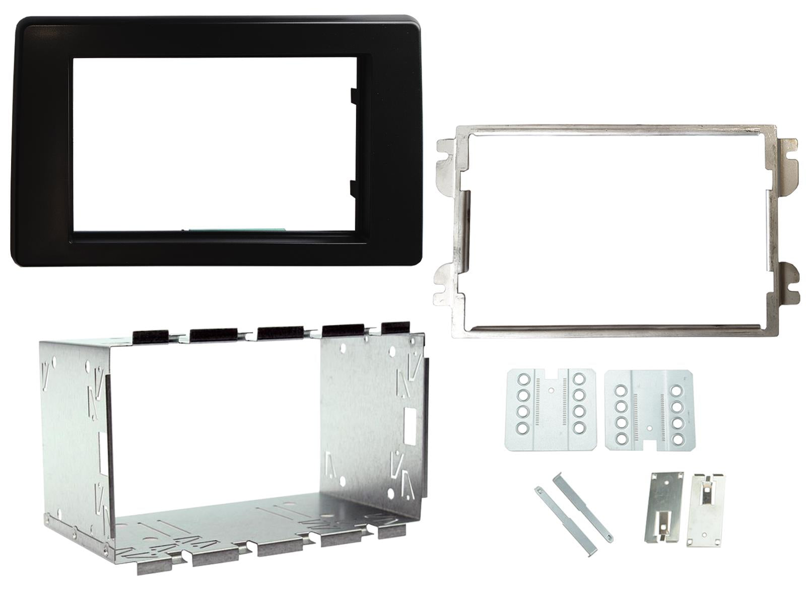 Renault Master 2020 Onwards Double Din Stereo Fascia Panel Adaptor CT23RT18