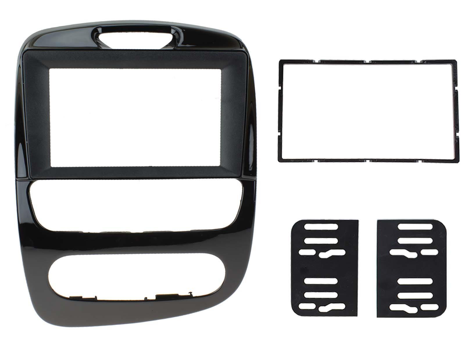 Renault Clio 2017 Onwards Double Din Stereo Fascia Panel Adaptor CT23RT20