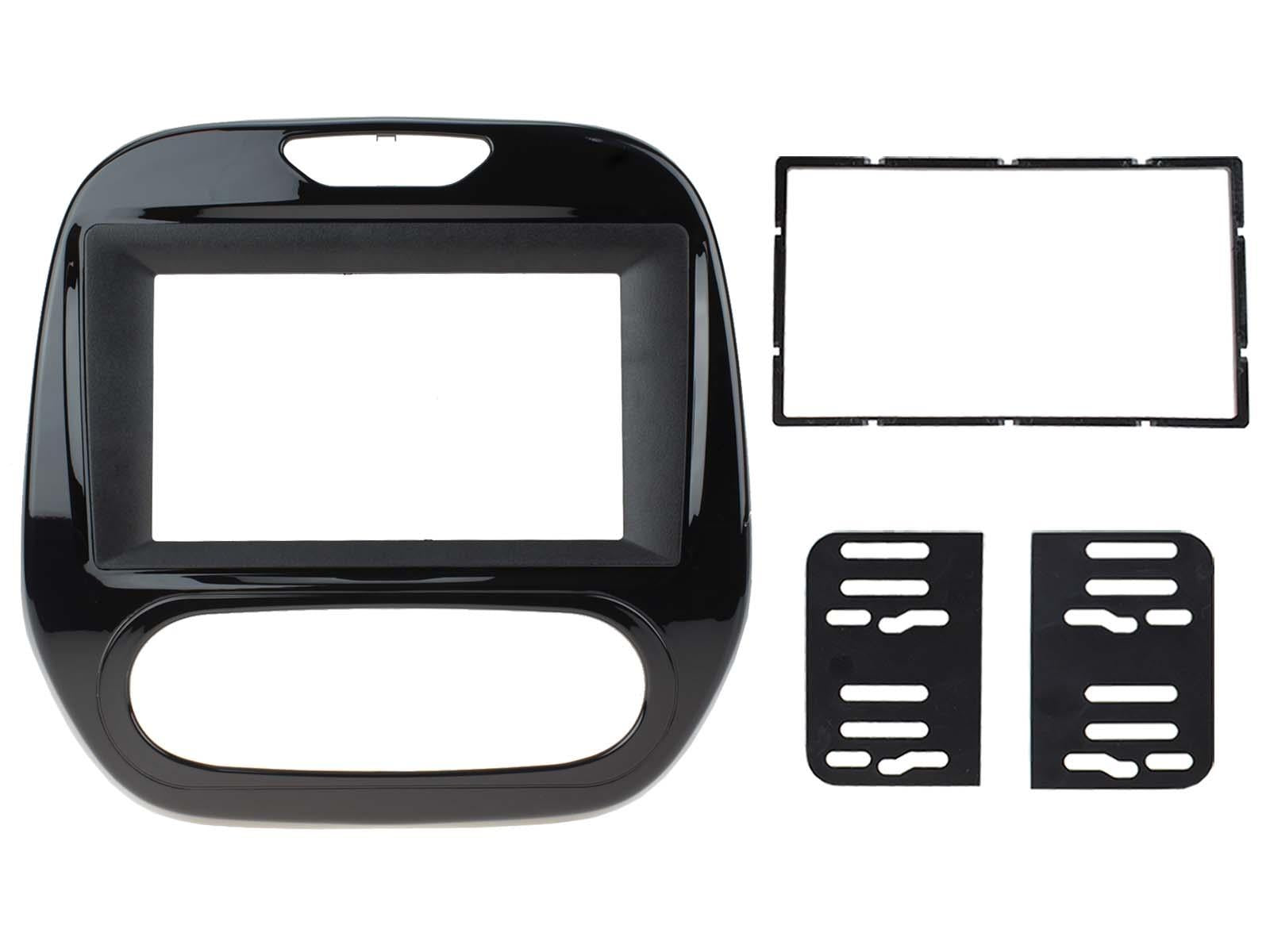 Renault Captur 2018 Onwards Double Din Stereo Fascia Panel Adaptor CT23RT21