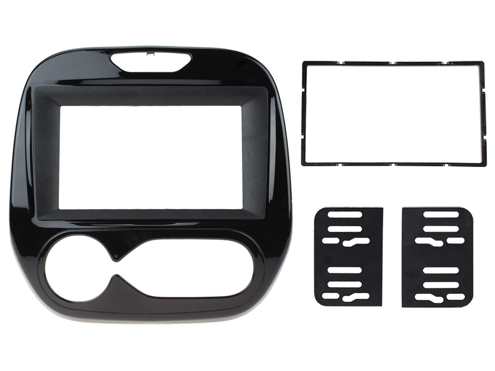 Renault Captur 2018 Onwards Double Din Stereo Fascia Panel Adaptor CT23RT22