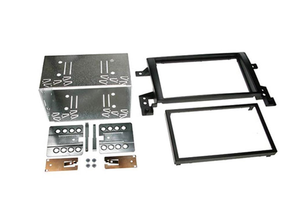 Suzuki Grand Vitara 2005-2012 Double Din Fascia Plates BlackCT23SZ01