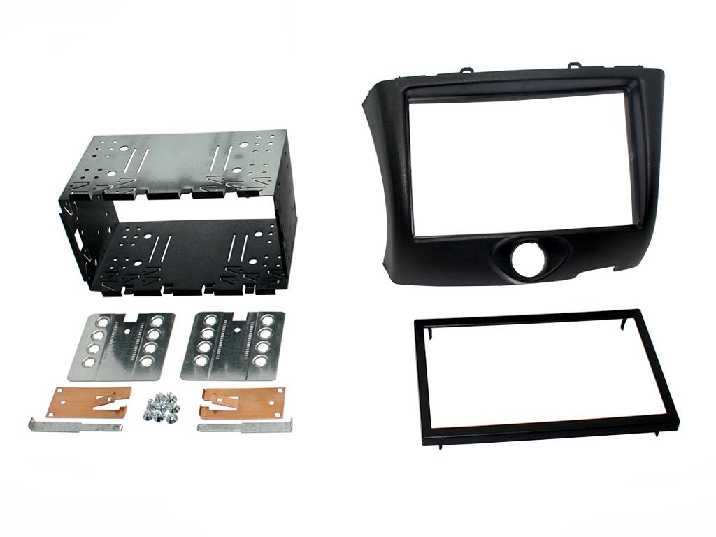 Toyota Yaris 2003 - 2006 Double DIN Fascia Panel Adaptor Black CT23TY01