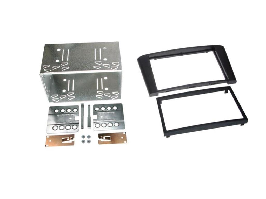Toyota Avensis T25 Model 2003 - 2009  Double DIN Fascia Panel Adaptor Black CT23TY05