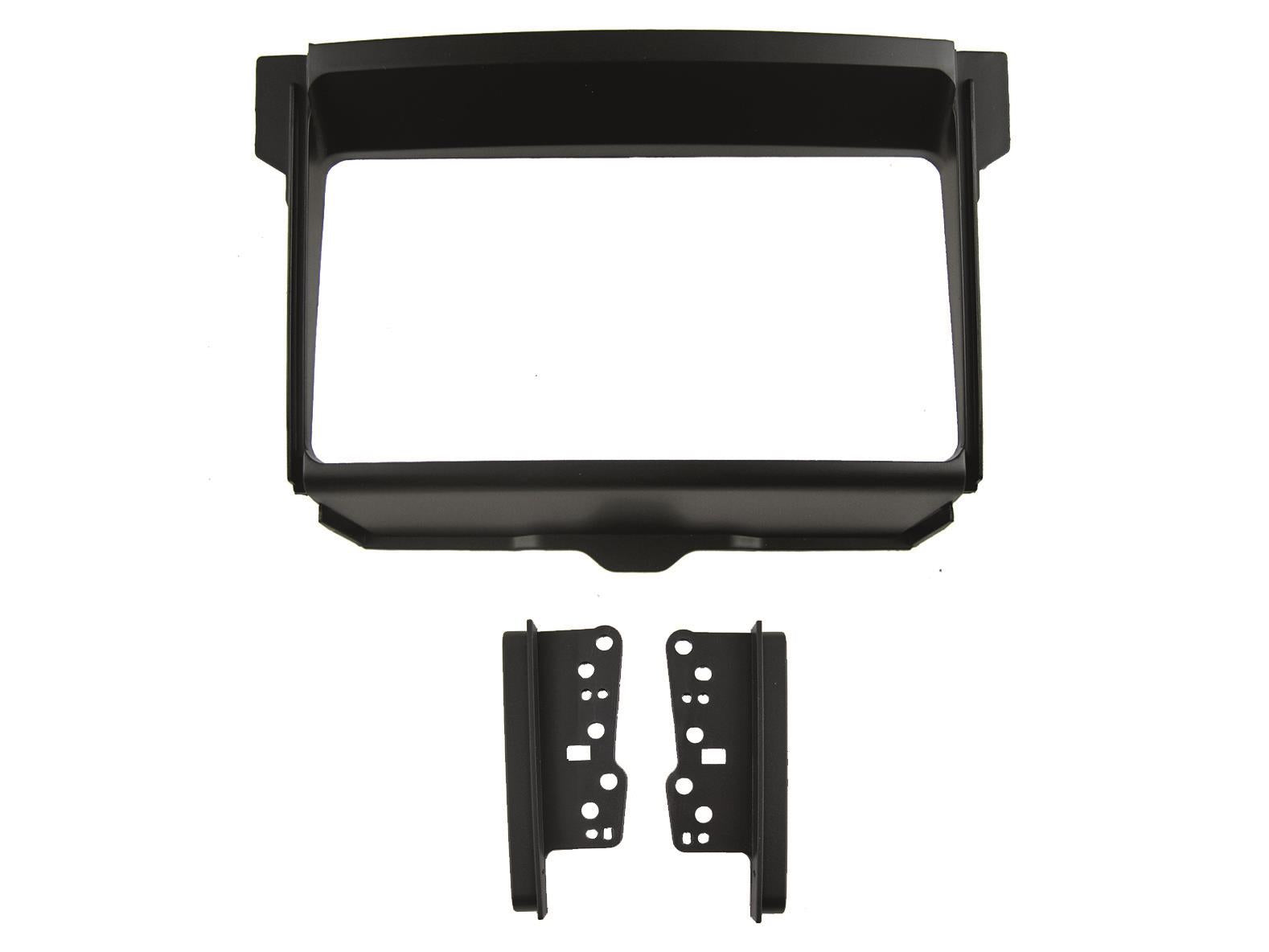 Toyota Prado Land Cruiser Prado (150) 2010 onwards Double DIN Fascia Panel Adaptor Grey CT23TY102