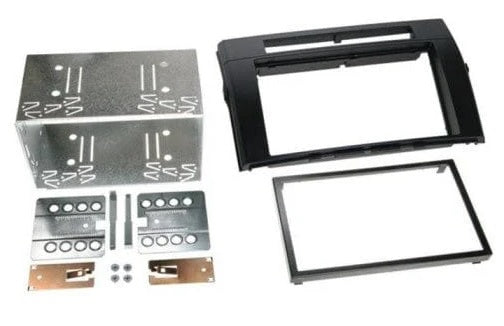 Toyota Corolla-Verso 2004 - 2008 Double DIN Black Fascia Panel Adaptor CT23TY14