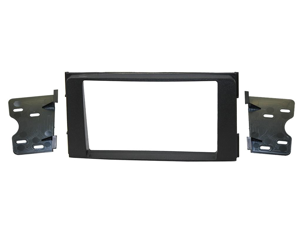 Toyota 4 Runner Without OEM Navigation 2003 - 2009 Double DIN Black Fascia Panel Adaptor CT23TY15