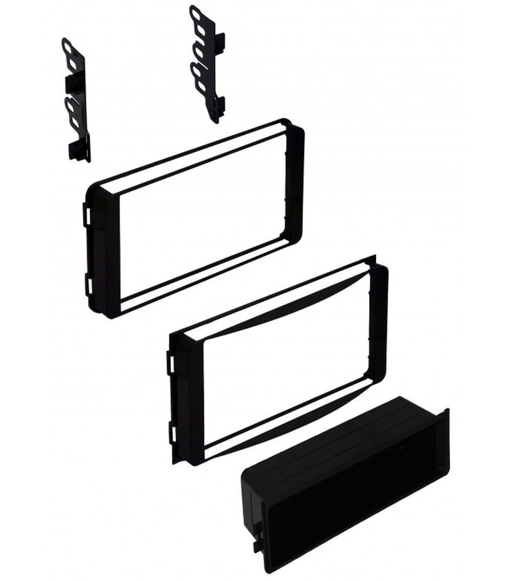 Toyota 4Runner, Celica, Echo, FJ-Cruiser, Highlander, Matrix, MR2, RAV4, Yaris Double DIN Fascia Panel Adaptor CT23TY86