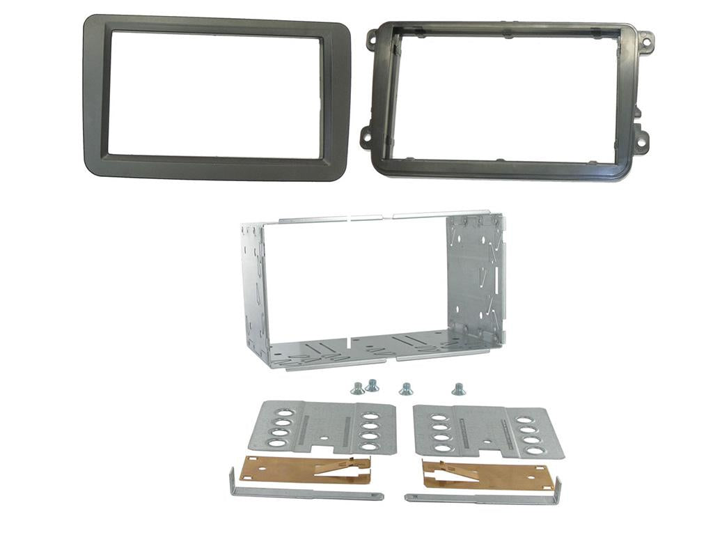 VW Amarok, Beetle, Caddy, EOS, Golf, Jetta, Polo, Passat, Scirocco, Sharan, Tiguan, Touran, Transporter Double Din Fascia CT23VW01