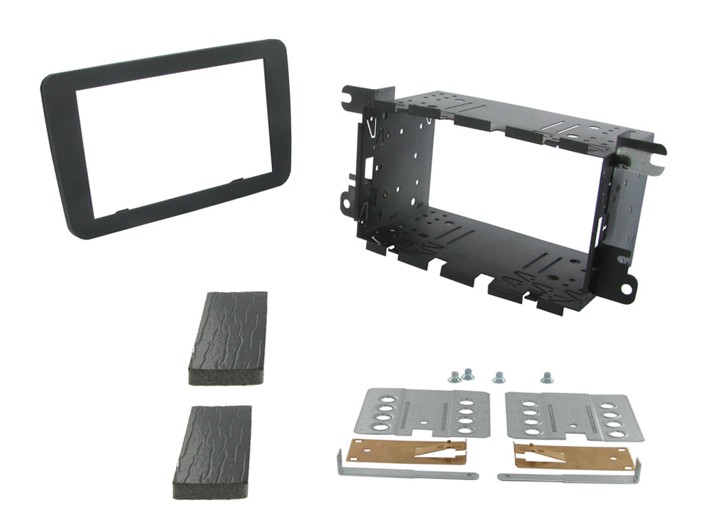VW Amarok, Beetle, Caddy, EOS, Golf, Jetta, Polo, Passat, Scirocco, Sharan, Touran, Tiguan, Transporter Double Din Fascia CT23VW07