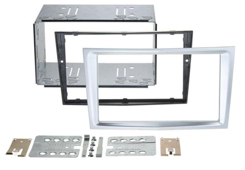 Vauxhall Antara, Astra, Corsa, Zafira Double Din Facia kit in Matt Chrome CT23VX03