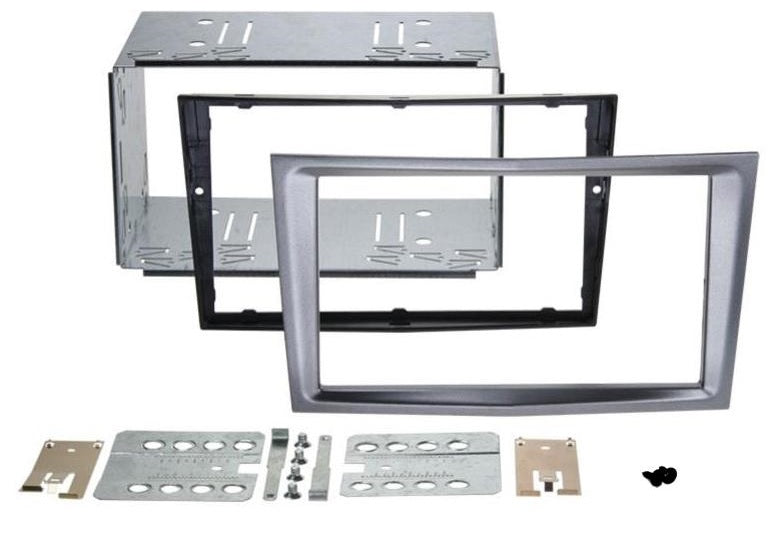 Vauxhall Antara, Astra, Corsa, Zafira Double Din Facia kit in Charcoal Metallic CT23VX04