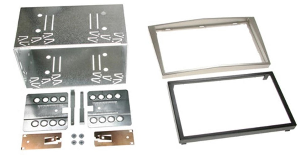Vauxhall Antara, Astra, Corsa, Zafira Double Din Facia kit in Satin Stone CT23VX07