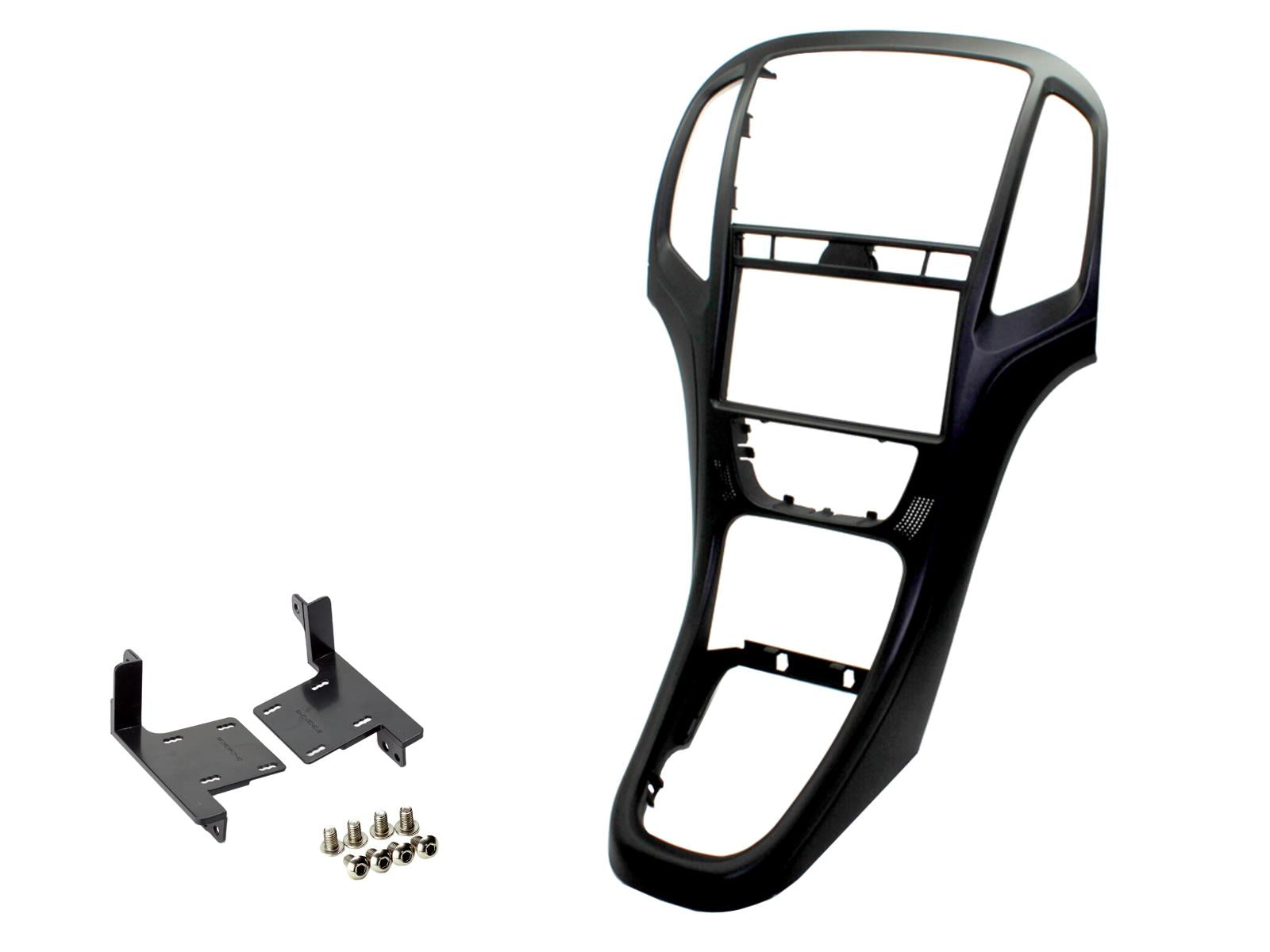 Vauxhall Astra 2010-2015 Double Din Facia kit in Pearl Black CT26VX27