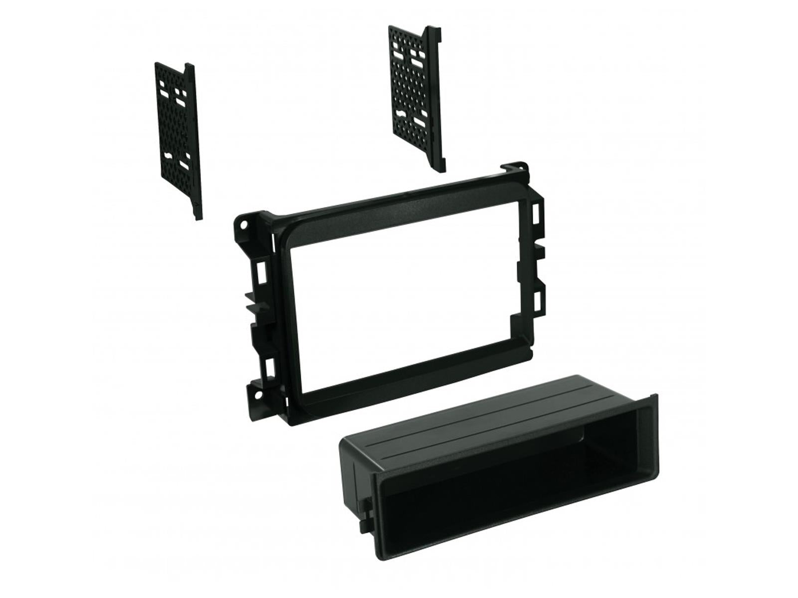 Dodge RAM, JeepCherokee Double / Single Din Stereo Fascia Adaptor CT24DG07