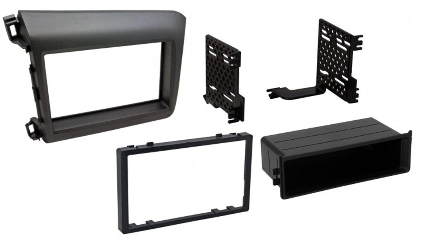 Honda Civic 2012-2015  Single/ Double Din Fascia Adaptor with Pocket CT24HD18