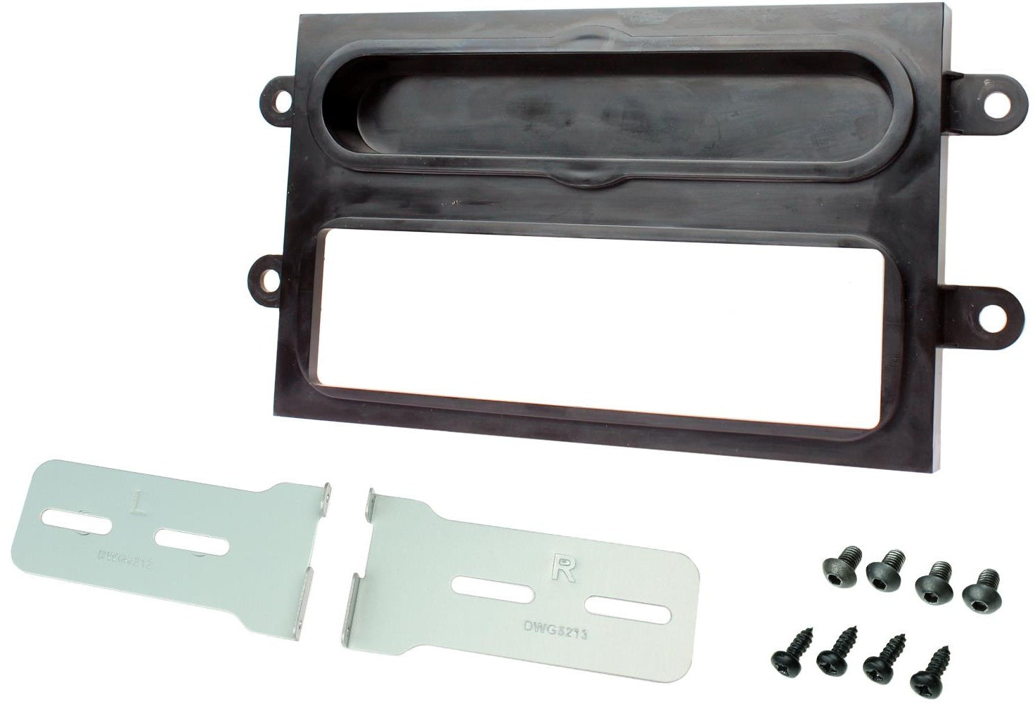 Renault Twingo 2014 Onwards black (Matt) Car Stereo Fascia Panel CT24RT21