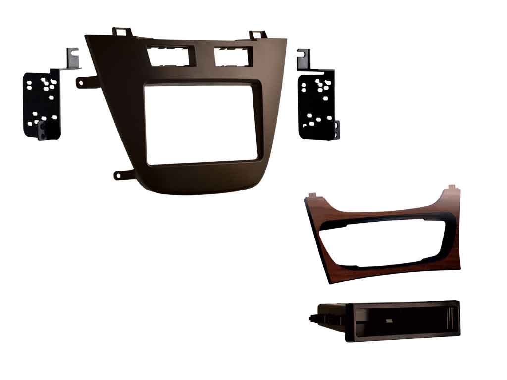 Buick Regal 2008-2017 Single and Double Din Fascia in Brown CT24VX38