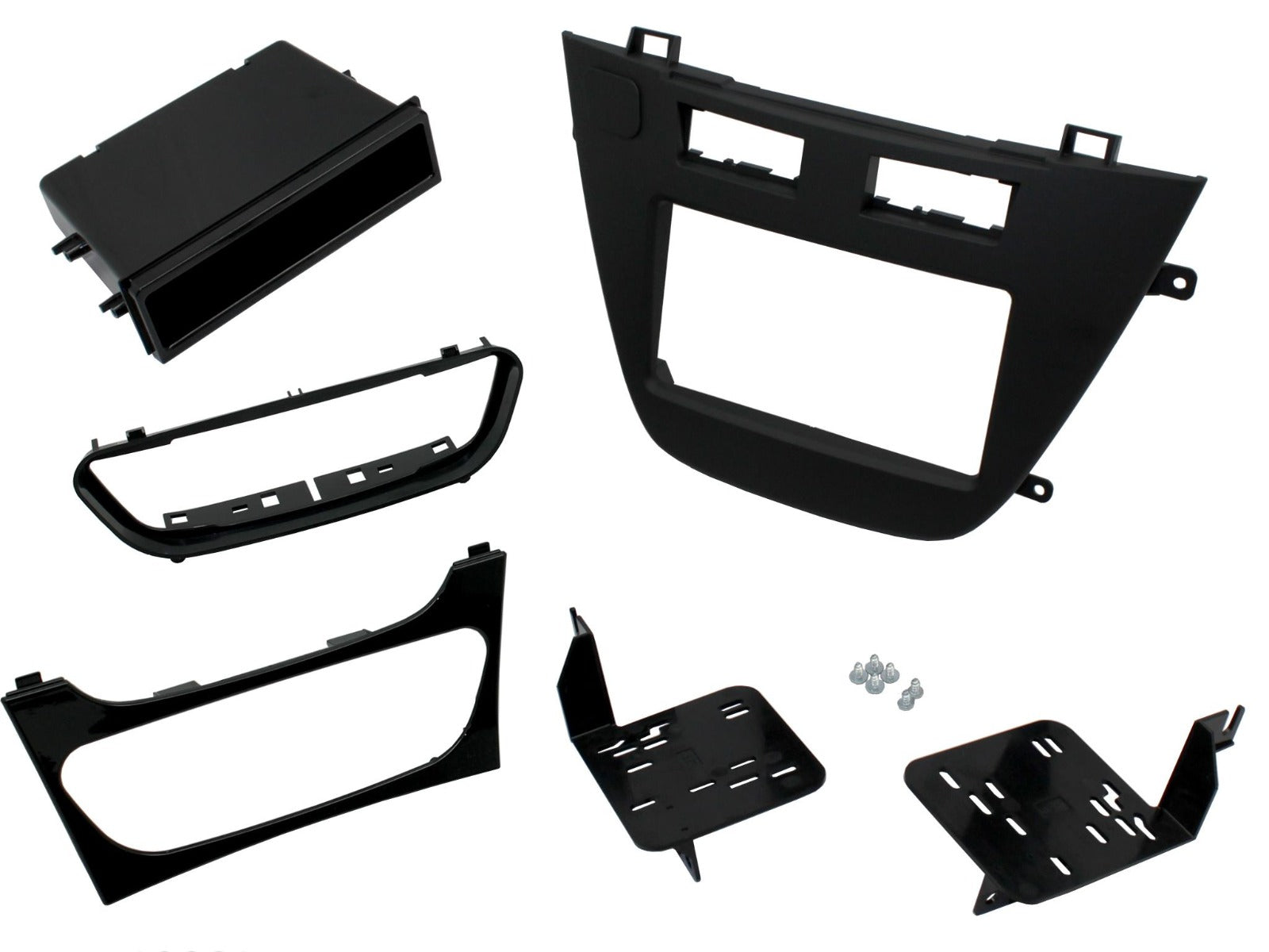 Buick Regal 2009-2017 Single & Double Din Din Fascia in Black CT24VX39