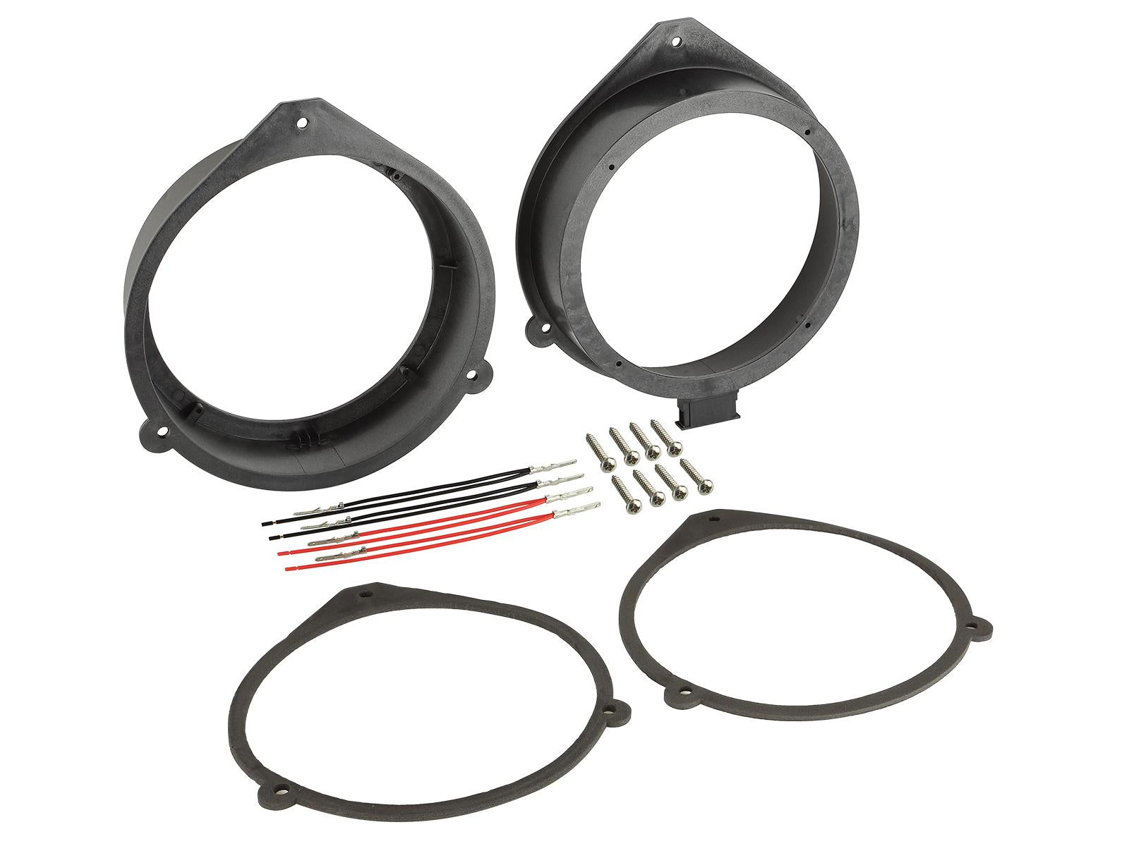 Audi A3, A4, R8 165mm Front or Rear Door Speaker Adaptors CT25AU16