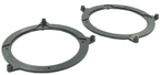 BMW 3 Series (E46) with JBL Stage3 627, Stage3 527 2-Way Front and Rear Door Speakers Fitting Kit