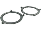 BMW 3 Series (E46) with Focal ACX130 2-Way Front and Rear Door Speakers Fitting Kit